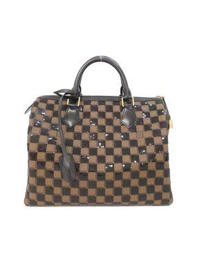 Louis Vuitton Vintage Damier Payette Speedy 30 Boston